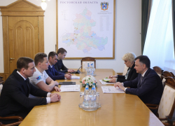 Слюсарь обсудил с замминистра транспорта РФ завершение работ на Ростовском транспортном кольце