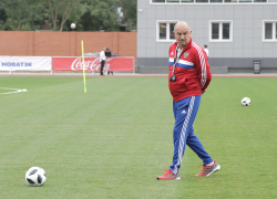 Сборная России по футболу потренировалась в Ростове-на-Дону