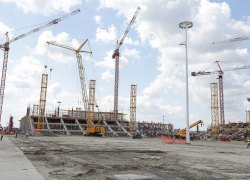 Строительство «Ростов-Арены» завешено на 40%
