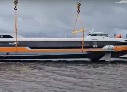 Первый «Метеор» для Ростовской области торжественно спустили на воду