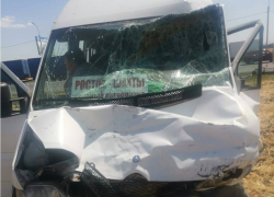 Пассажиры автобуса попали в больницу после ДТП в Ростовской области