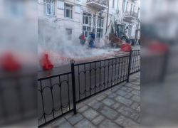 У здания администрации Ростова произошла коммунальная авария