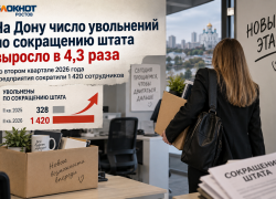 В Ростовской области в 4,3 раза увеличилось число уволенных по сокращению
