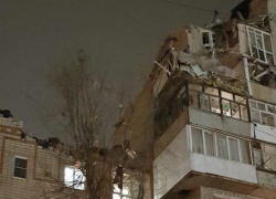 Опубликовано видео с места взрыва дома в Шахтах