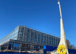 Реконструкция Дворца спорта в Ростове завершена на 55%