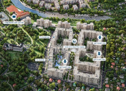 Новый микрорайон с собственной школой, детсадами и бульваром появится на берегу реки Темерник