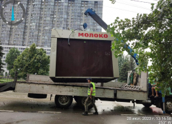 С начала года в Ростове убрали более 200 незаконных ларьков 