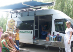 Библиотеку скрестили с «Газелью» и получили библиобус в Ростовской области