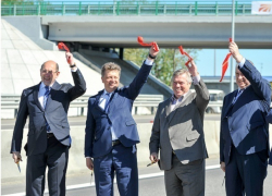 «Место бесконечной пробки» под Ростовом закатали в новый асфальт