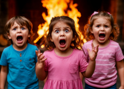 В России с начала года на пожарах погибли 83 ребенка 