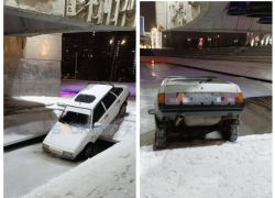 В Ростове-на-Дону водитель без прав в состоянии опьянения врезался в мемориал