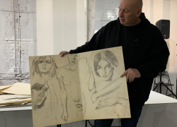 Ростовский художник, показавший свои работы в Европе, провел творческую встречу в донской столице