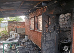 Дончанка чудом спаслась на пожаре