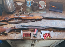 В Ростовской области у 70-летнего сторожа нашли оружие, хранившееся 25 лет