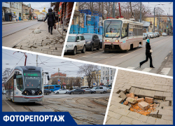 Провалы тротуара, отсутствие деревьев и незаконченный ремонт: как выглядит так и не принятая на баланс города улица Станиславского
