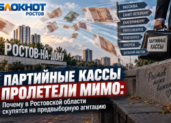 Партийные кассы пролетели мимо: Почему в Ростовской области скупятся на предвыборную агитацию