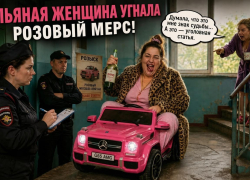 Пьяная батайчанка «угнала» розовый детский Mercedes и теперь может уехать в колонию на пять лет