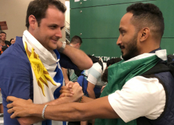 Арабские болельщики благодарят Аллаха за безопасное прибытие в Ростов, «далекий от Украины»