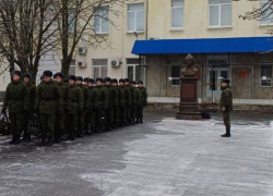 В Президентский полк попали 25 призывников из Ростовской области