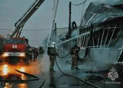 На Дону при пожаре спасли человека