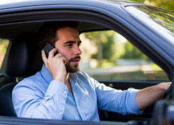 На Дону начали тестировать камеры для фиксации использования телефона за рулём