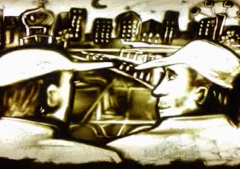 Необычное песочное видео-поздравление записали в Ростове в честь Дня работников ЖКХ 