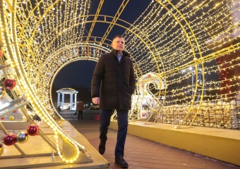 Губернатор Дона поздравил жителей с Новым годом