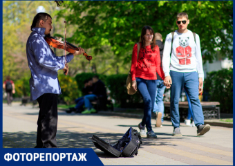 Весна в городе: фоторепортаж о Ростове и ростовчанах