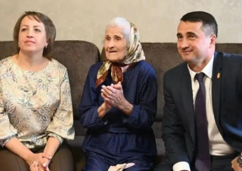 Аксайская долгожительница Анна Косякова отметила 102-летие