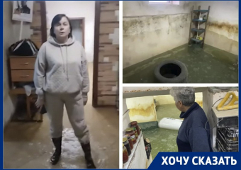 Жители СНТ в Ростове оказались затоплены грунтовыми водами и никто не спешит им на помощь 