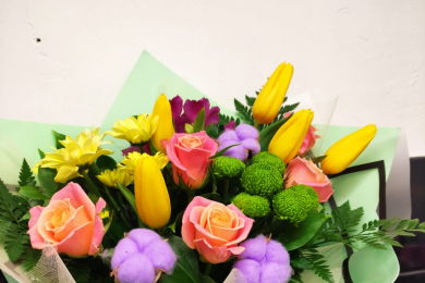 Цветочные букеты и композиции на заказ. «Цветочный Блюз» - 