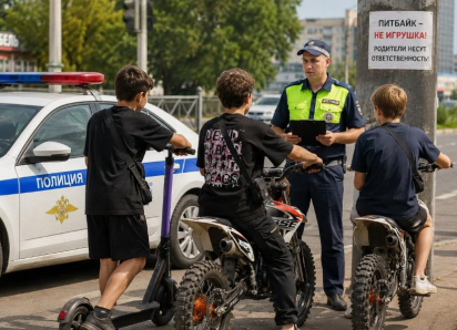 В Ростовской области родителей подростков на питбайках могут привлечь к ответственности 
