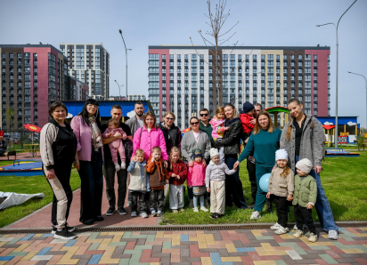 День древонасаждения в Ростове поддержала группа компаний «ЮгСтройИнвест»