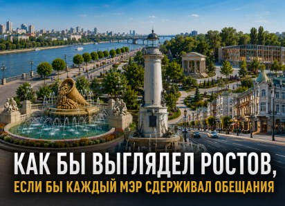 Как бы выглядел Ростов, если бы каждый мэр сдерживал обещания