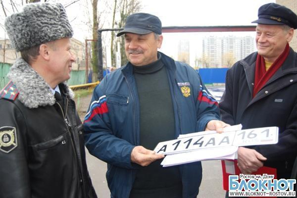 В Ростовской области закончена выдача номеров серии ААА, полицейские больше не заказывают «красивые» госзнаки