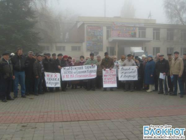 Жители Зверево продолжают бессрочную голодовку из-за завышенных тарифов ЖКХ