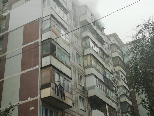 В Ростове в страшном пожаре погиб человек