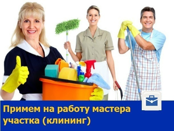 Организованный и грамотный мастер участка требуется клининговой компании Ростова