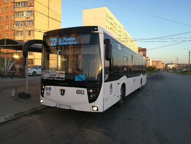 Большие автобусы возвращаются на маршрут №22 в Ростове