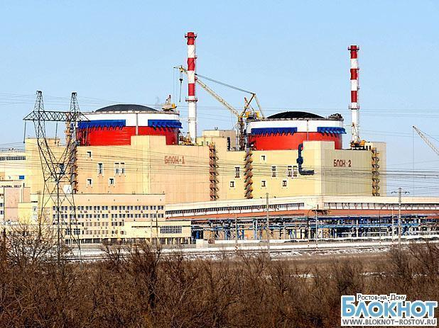 Энергоблок № 1 Ростовской АЭС снова включен в сеть