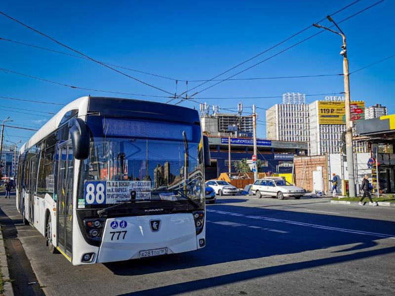 В Ростове на маршрутах с 2023 года начнут работать 20 электробусов