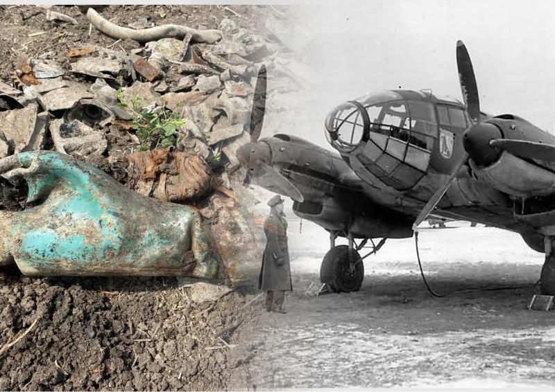 Под Ростовом поисковики нашли место крушения немецкого бомбардировщика