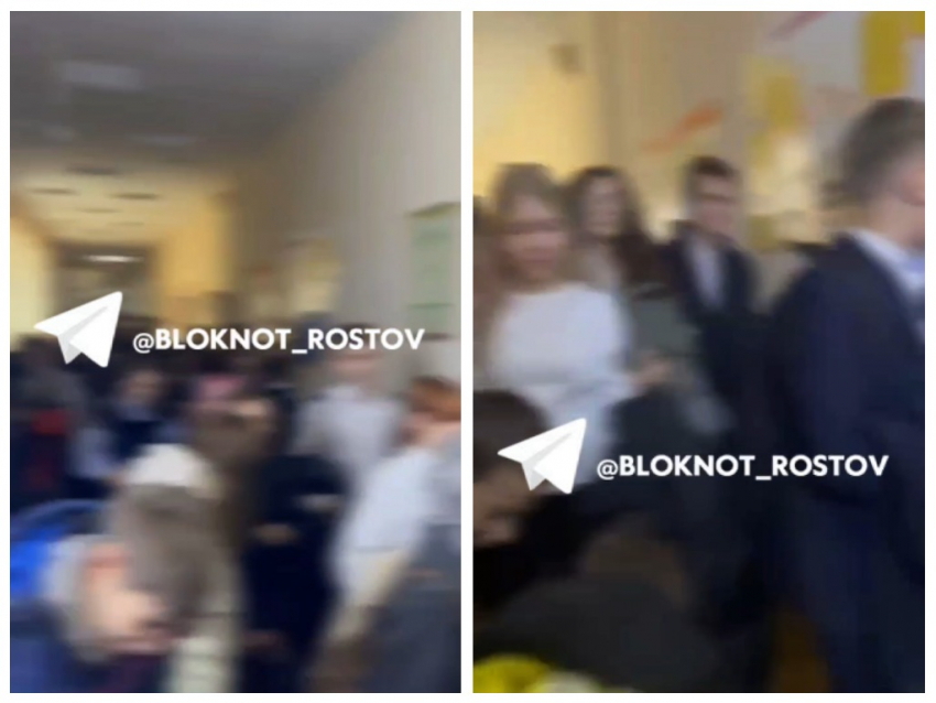 Пятиклассники попали в давку из-за драки в лицее Ростова