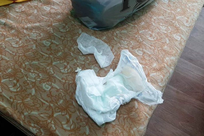 Жительница Ростовской области пронесла наркотики для мужа в подгузнике своего ребенка