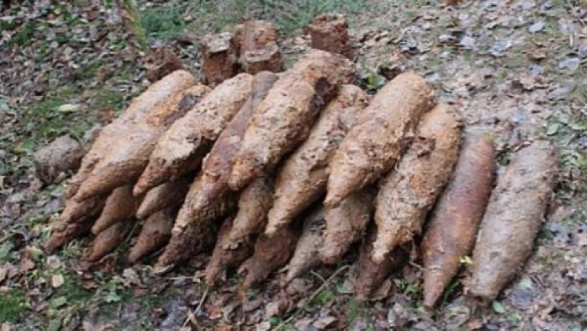 Больше сотни снарядов времен ВОВ нашли в Матвеево-Курганском районе Ростовской области
