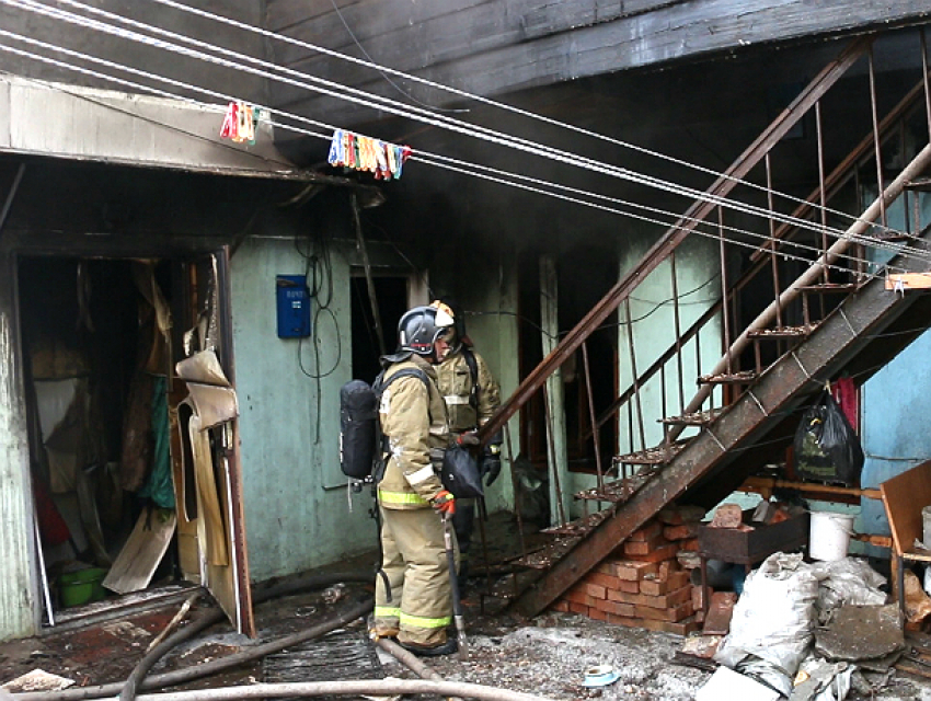 Очередное возгорание в Ростове: как это было