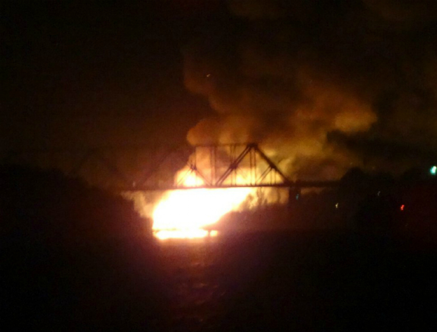 Ночной пожар полностью уничтожил одну из достопримечательностей Ростова