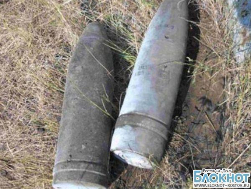 В Ростовской области грибники нашли два снаряда времен войны