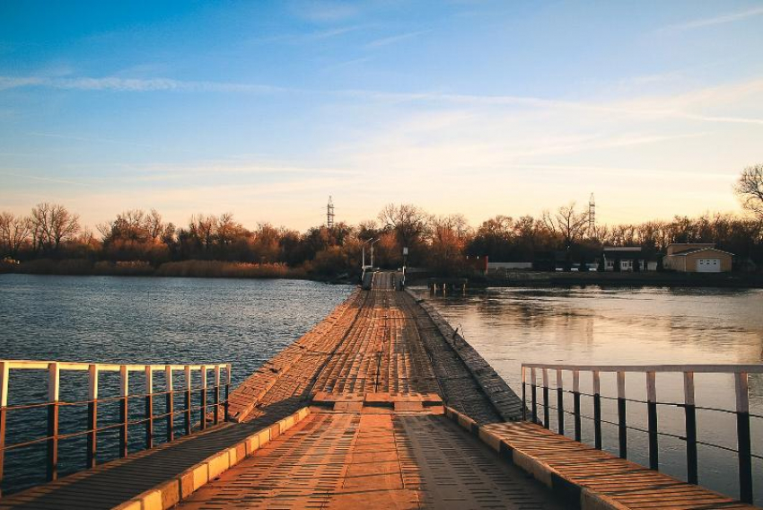 Понтонный мост на Зеленый остров в Ростове откроют уже в апреле
