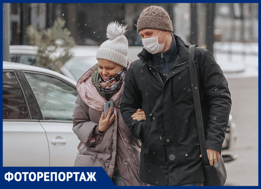 «Пушистые хлопья и заснеженные горки»: в Ростов-на-Дону вернулась настоящая зима